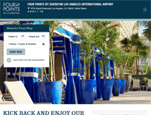 Tablet Screenshot of fourpointslax.com